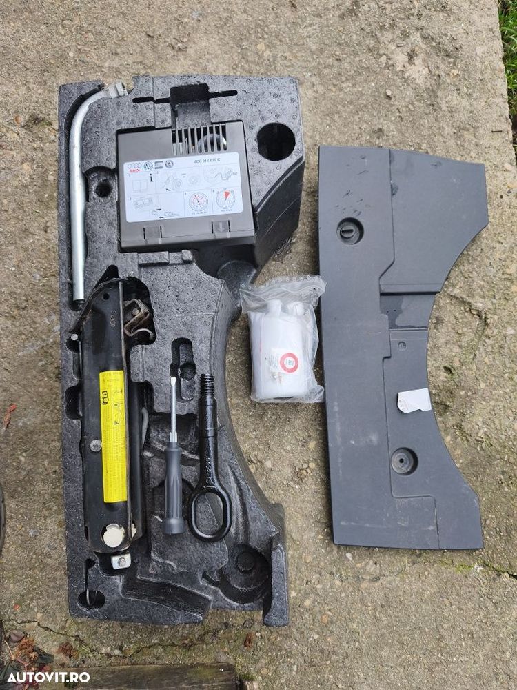 Trusă cric cu cheie de roți /trusă pana Volkswagen Passat B6 B7 CC - 2