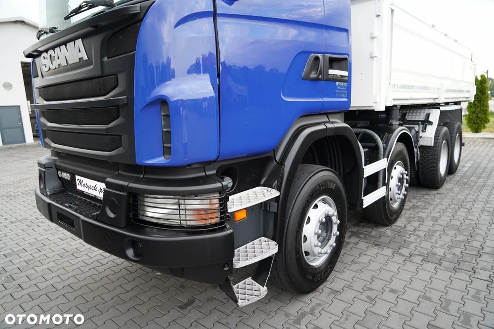 Scania G 480 / 8x4 / WYWROTKA DWUSTRONNA / HYDROBURTA / MANUAL - 22