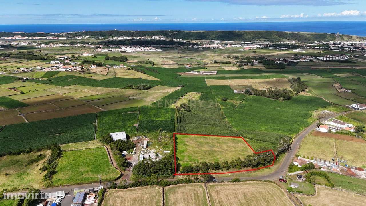 Terreno com Vista Mar em Praia da Vitória, Ilha Terceira - Grande imagem: 5/8
