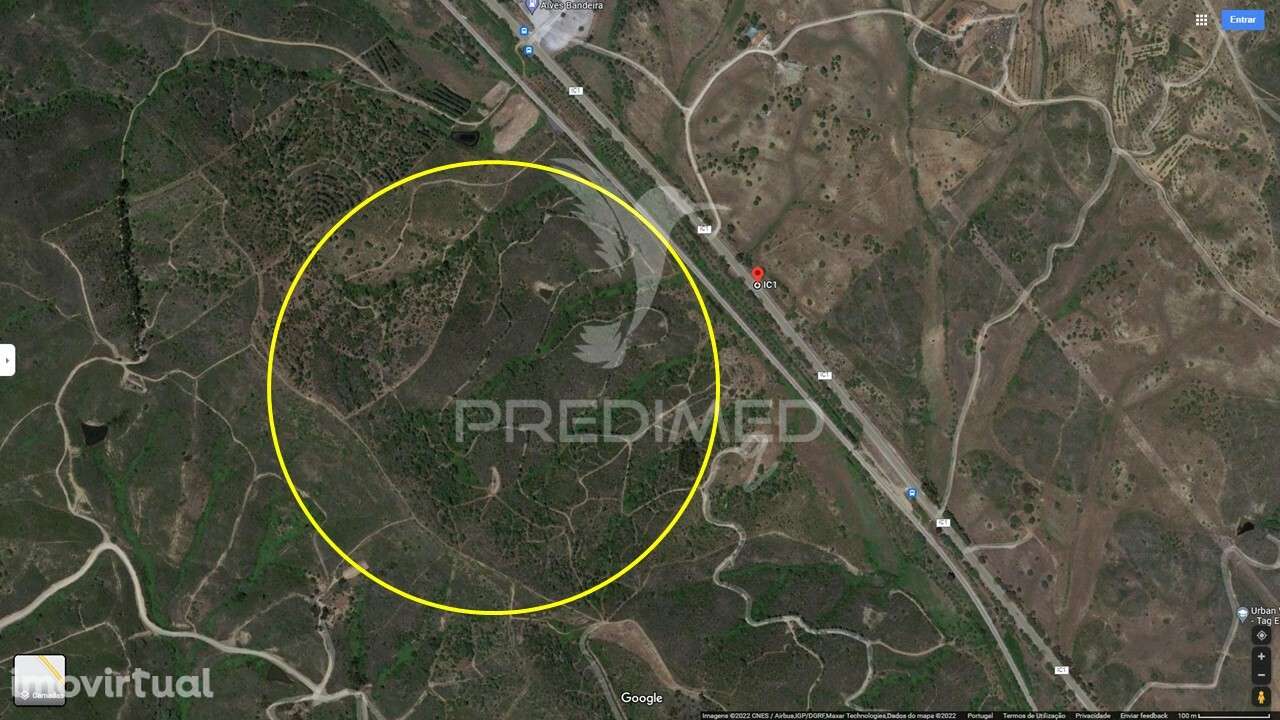 S. BARTOLOMEU MESSINES. Terreno rústico com 453.680m2 com viabilida... - Grande imagem: 2/8