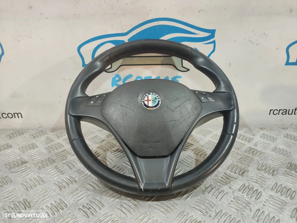 Volante Completo Pele Alfa Romeo Giulietta 940 Comandos Multifunções - 9