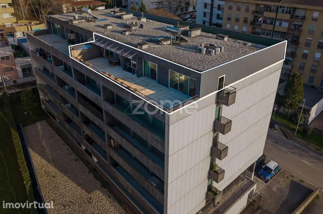 Penthouse T4 em Guimarães com Terraço - Grande imagem: 2/22