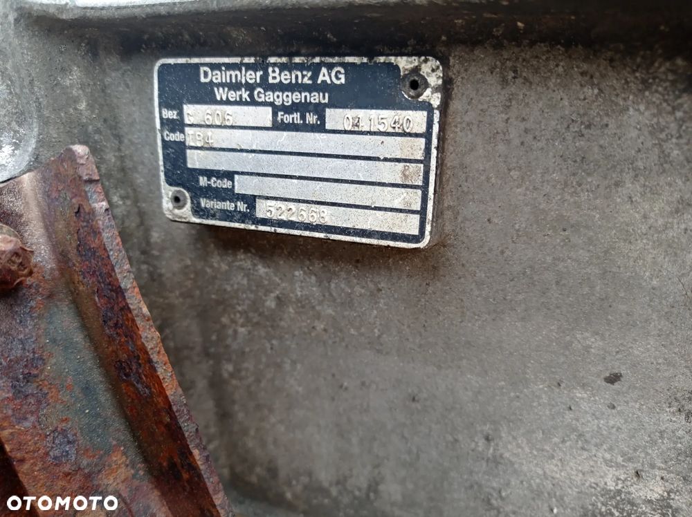 SKRZYNIA BIEGÓW MERCEDES ATEGO VARIO 815 817 818 1217 G60-6 G60 * - 3