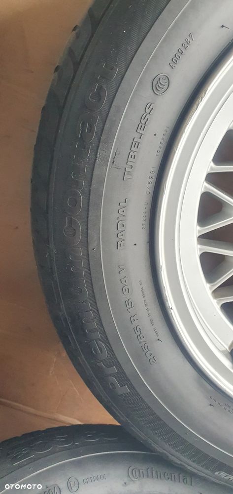 Alufelgi z oponami alusy BBS Oryginał 5x120 R15 7J ET20 205/65 R15 BMW E24 E32 E34 1179774 - 9