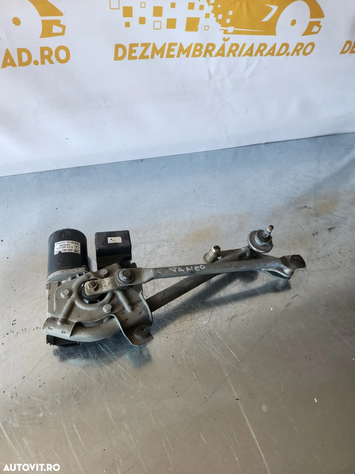 Ansamblu Motoras Stergatoare Stergator Mercedes Vaneo Volan Stanga Europa An 1997-1998-1999-2000-20 - 4