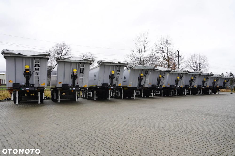Wielton NW-3 / waga 6,2 t / poj. 38m3 / elek. dach / Teflon / 50 naczep r.2024 - 6
