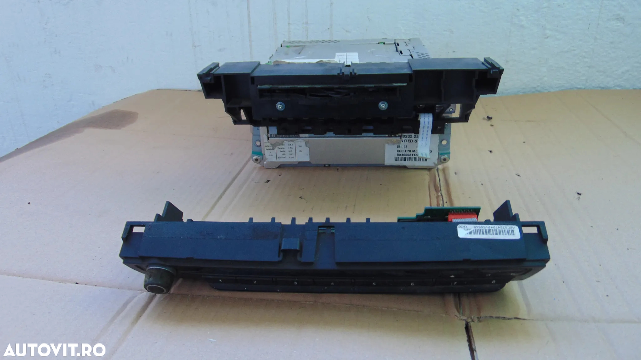 Radio CD BMW X5 E 70 an 2007-2013 cod 918554201 - 4