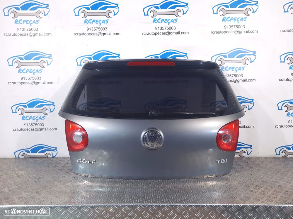 PORTA TAMPA MALA VW VOLKSWAGEN GOLF V 5 MK5 1K 1K1 1K6827025H 1K6827025 FECHO PUXADOR MOTOR VIDRO 3º STOP AILERON ALERON SPOILER LIP - 5