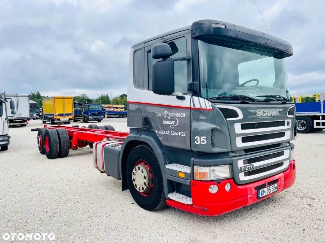 Scania Scania P R 270 6x2 oś skrętna podwieszana / podwozie / rama do zabudowy / - 6