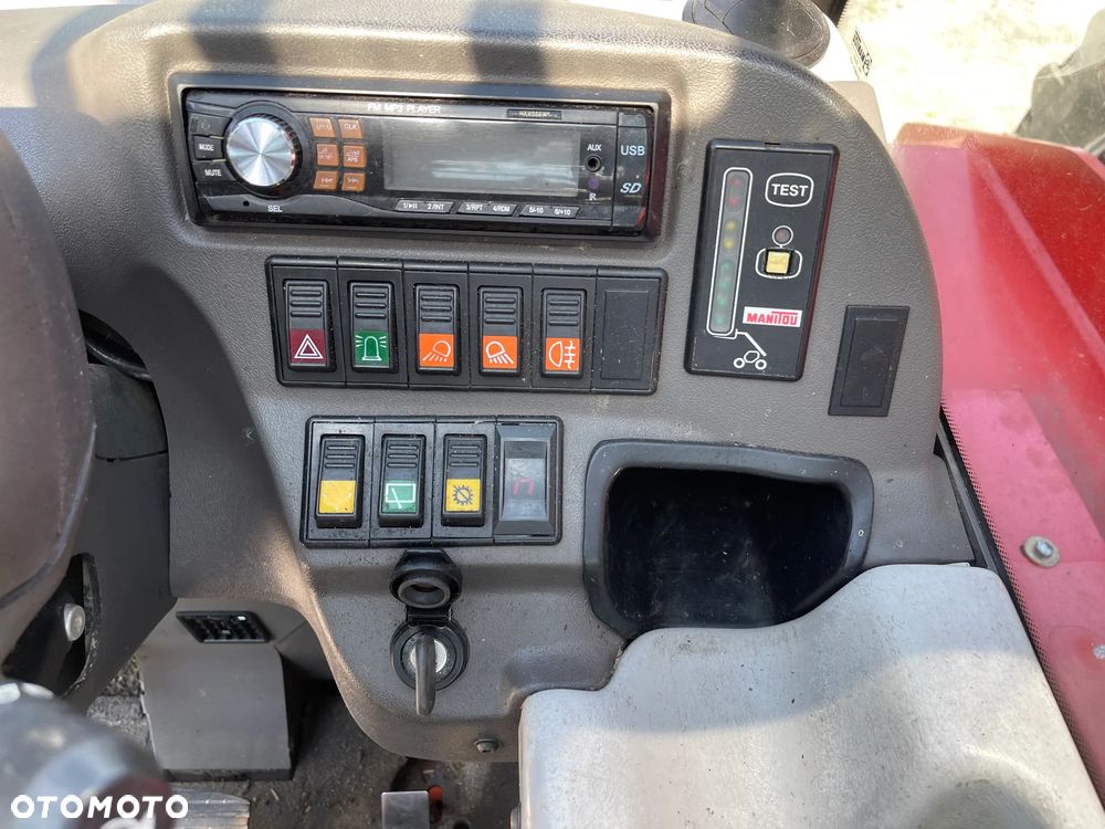 Manitou Ładowarka teleskopowa Manitou MLT 730-120 LS TURBO_Perkins 4 Cylindrowy 120 KM + Skrzynia biegów 40 KM/H SZYBKA_Napęd 4X4 - 12