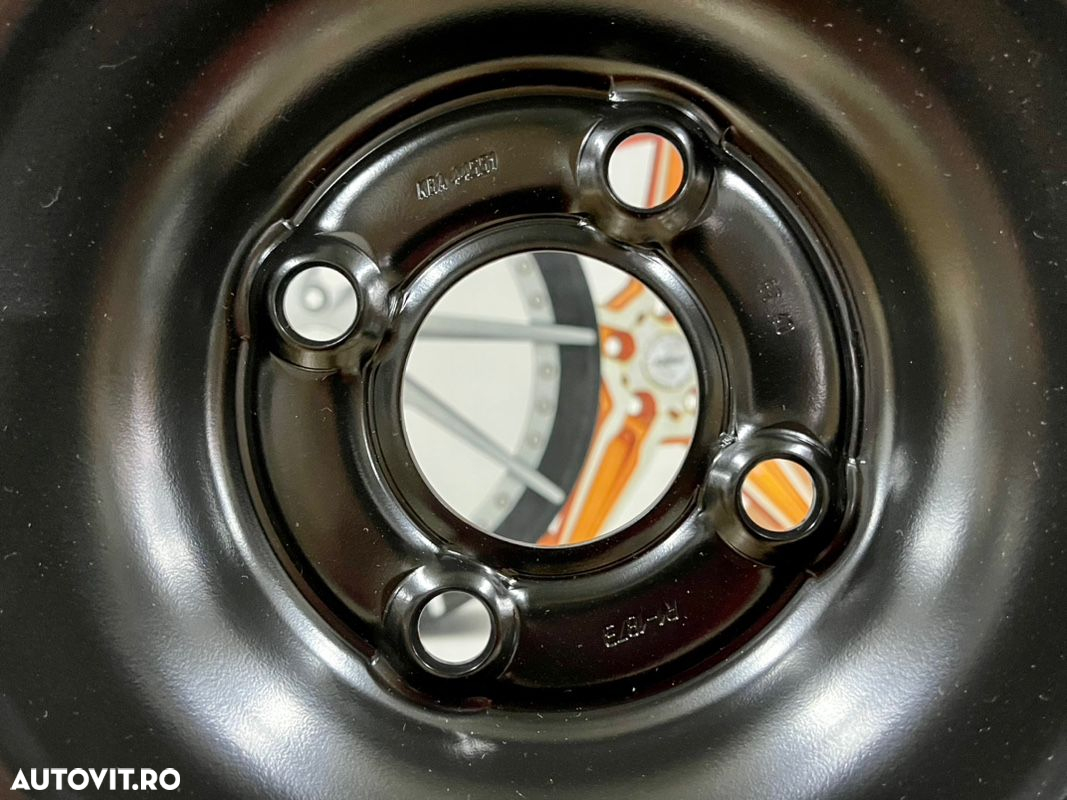 Jante oțel Dacia Logan , Logan new, Sandero, Stepway, Dokker, 15 inch, noi - 4