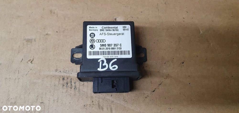 Moduł sterownik świateł XENON VW Passat B6 5M0907357C - 1