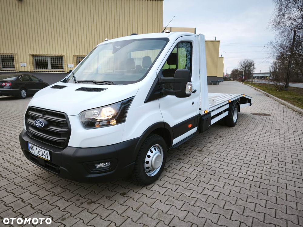 Ford Transit bliźniak laweta / autopomoc. Najazd 5m - 8
