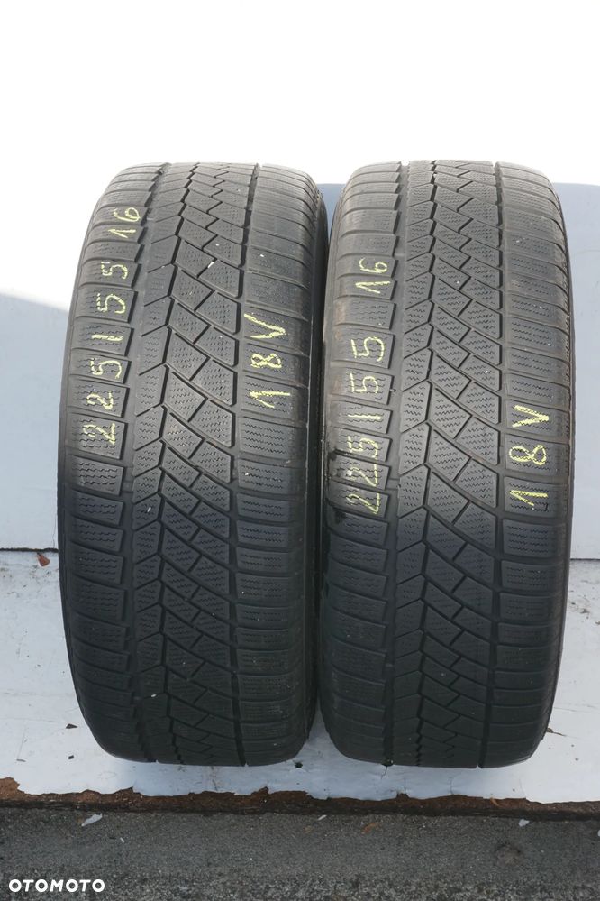 225 55 16 SSR  Continental winter contact