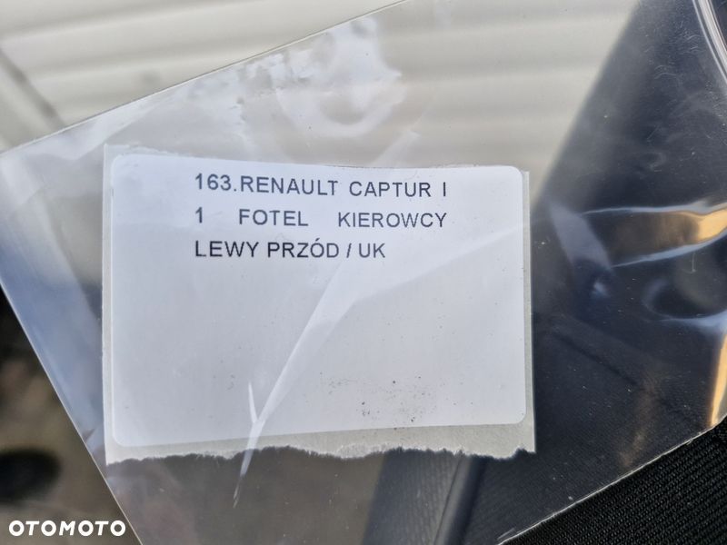 renault captur i 1 fotel kierowcy lewy przód przedni - 10