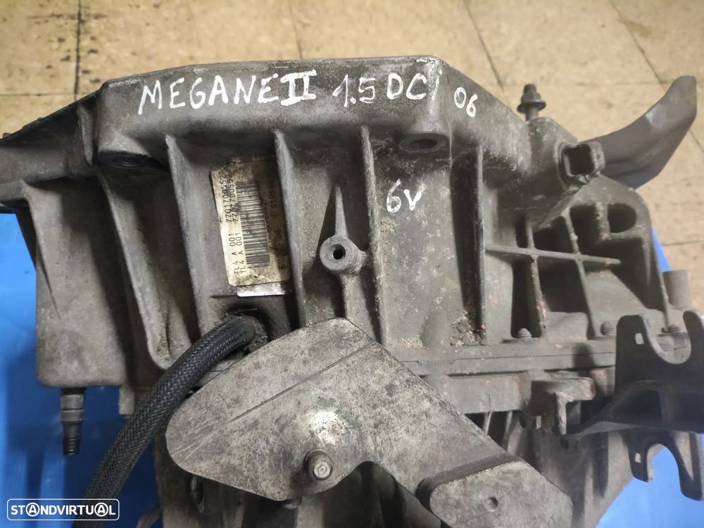 Caixa de velocidades Megane II 1.5 Dci 106Cv 6Vel. 2006 Ref: TL4 A 001 - 5