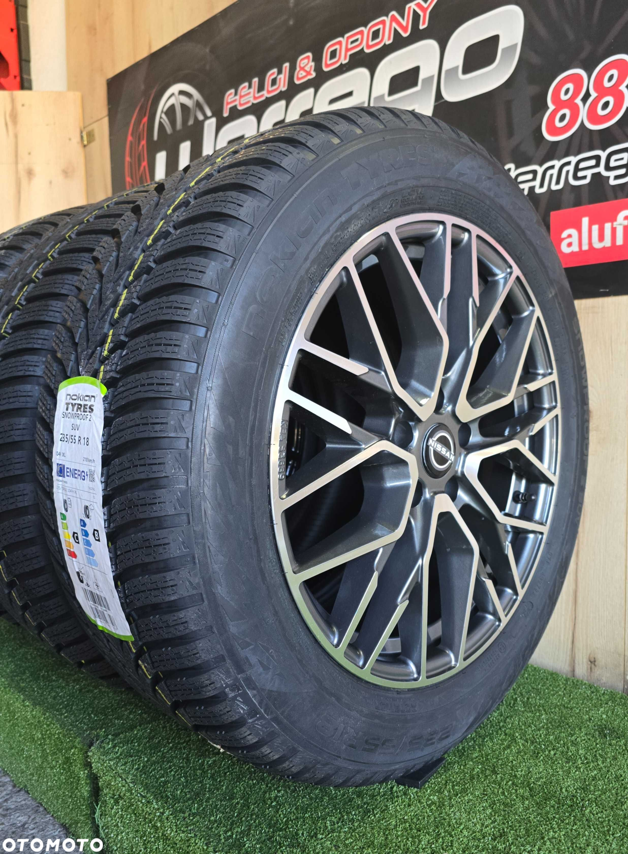 Koła Zimowe NISSAN QASHQAI 18x5x114,3 Nokian SnowProof2 235/55/R18 - 4