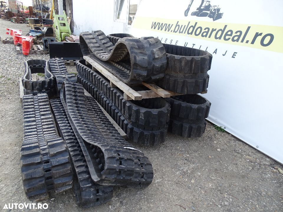 Senile de cauciuc miniexcavator 400x146x36 - 8