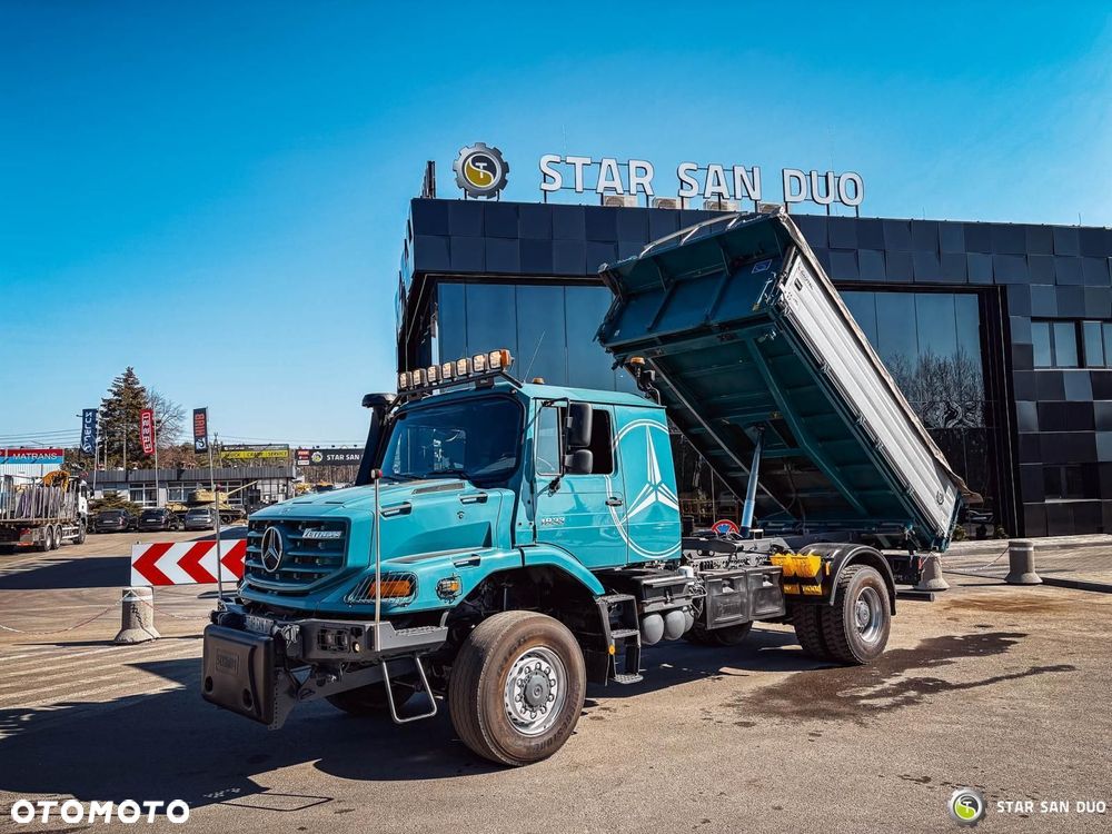 Mercedes-Benz Zetros 1833 4x4 Wywrotka Kipper Podwozie Kamper - 9
