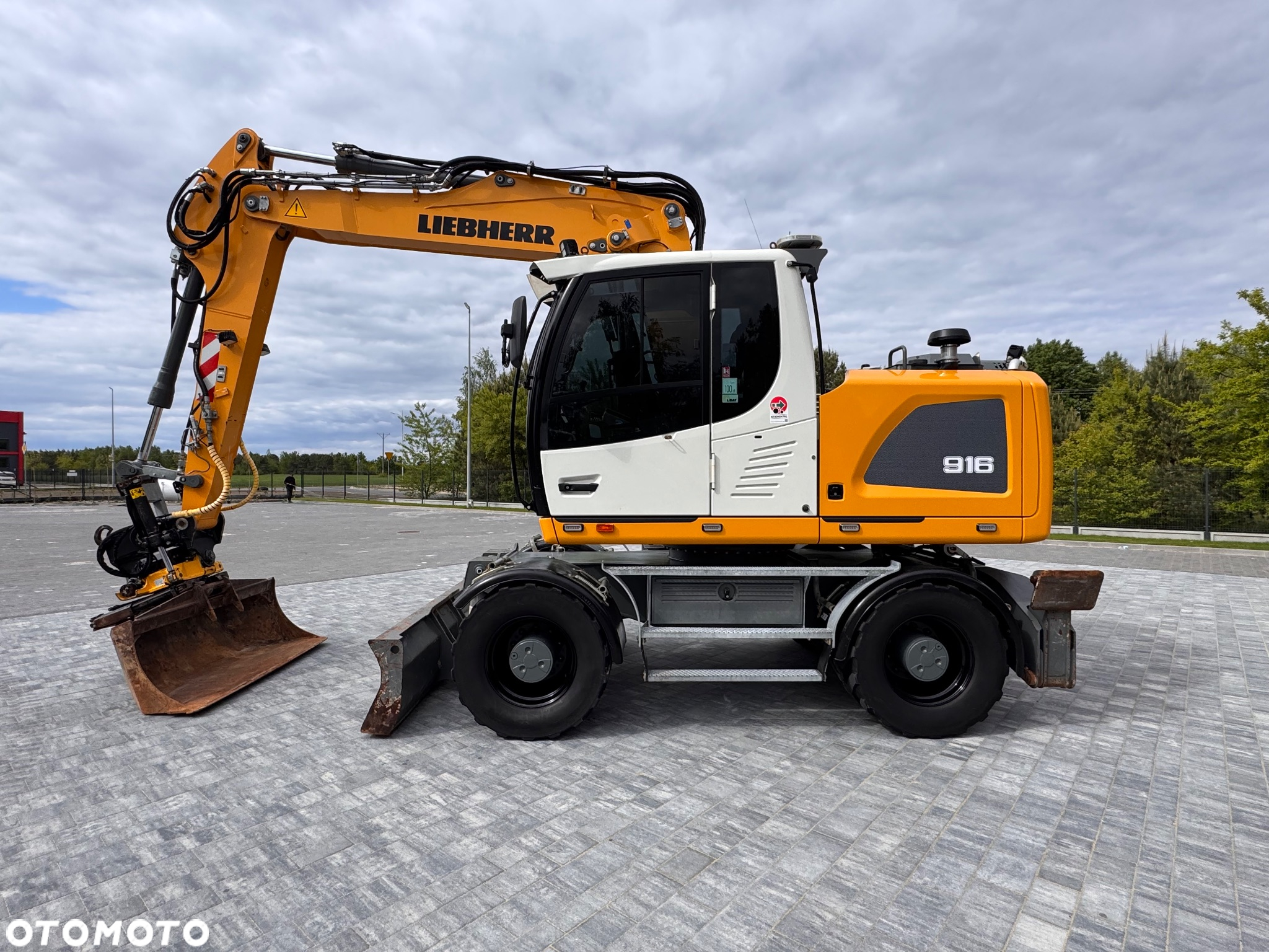 Liebherr A916 |2018r|rototilt ze szczypcami |centralne smarowanie |w orginale|serwisowana| - 16