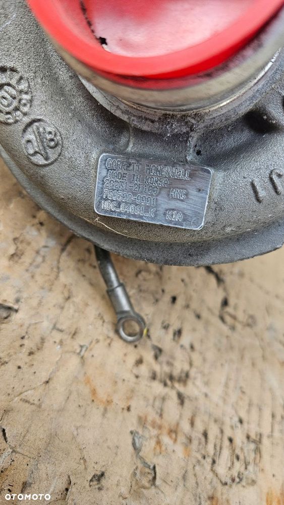 turbina turbosprężarka 28231-2f100 kia hyundai nr 80 - 2