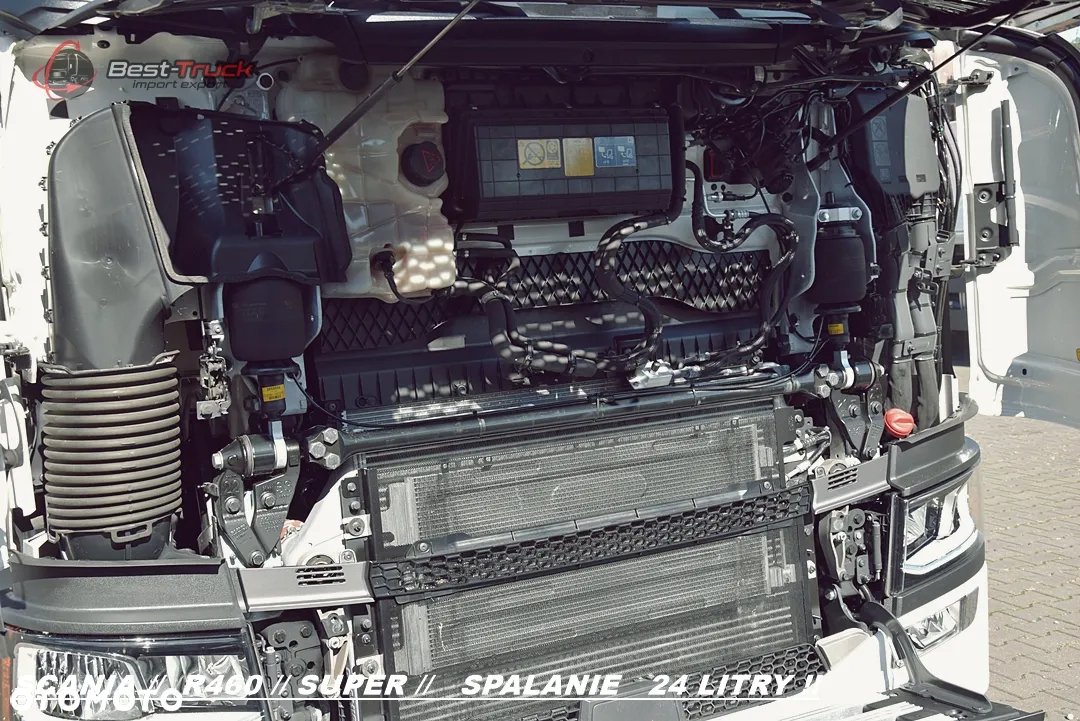 Scania 460R / SUPER /  LED LAMPY / KLIMA POSTOJOWA  /  RAMA STANDARD - 20