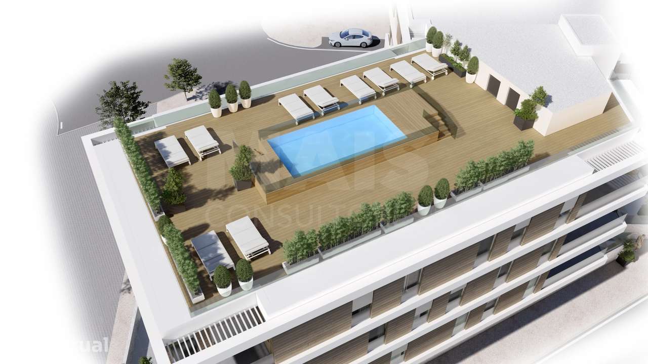 Apartamento T3 novo em prédio com piscina na Consolação - Grande imagem: 3/13