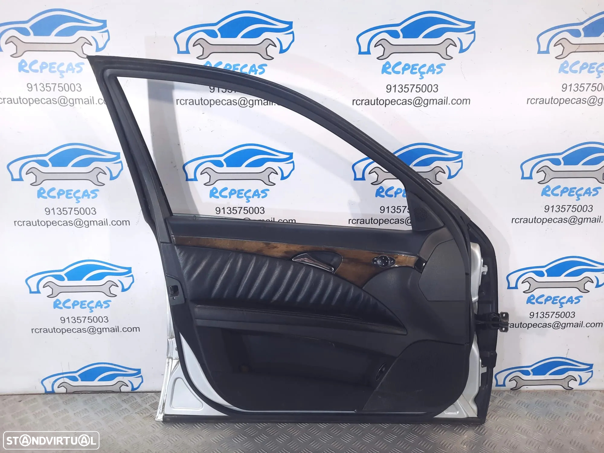 PORTA FRENTE FRONTAL ESQUERDA MERCEDES BENZ CLASS CLASSE E W211 A2117201305 2117201305 QUARTELA EUROPEIA FECHO ELEVADOR MOTOR PUXADOR - 6