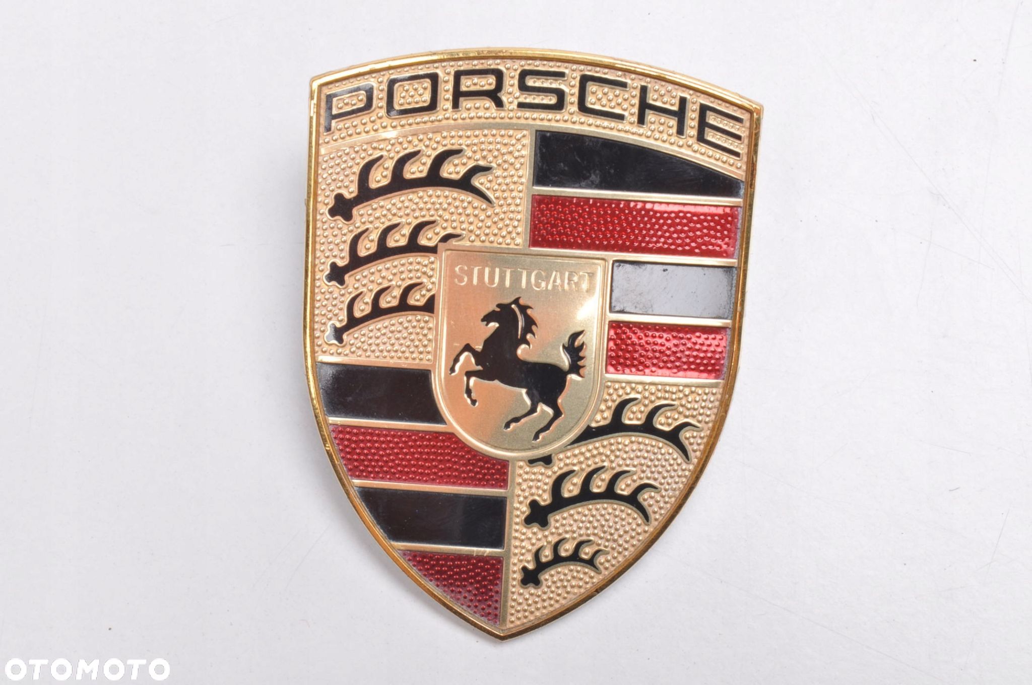PORSCHE MACAN ZNACZEK LOGO EMBLEMAT PRZÓD 99155921502 99155921100 - 1