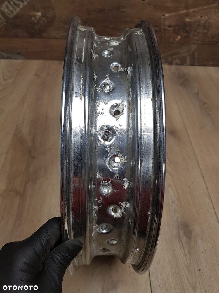 Obręcz rawka chrom RK Excel 16 x 3.50 40 szprych Harley Custom - 3