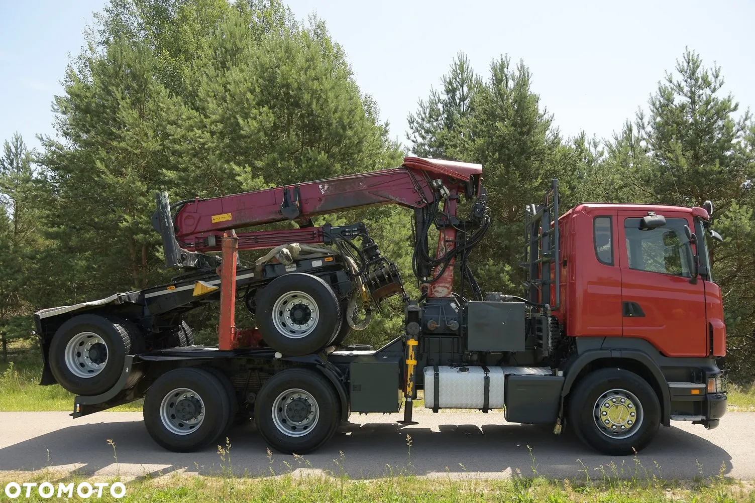 Scania R420=6X4=HDS=DO-DREWNA-DRZEWA=ZESTAW - 9