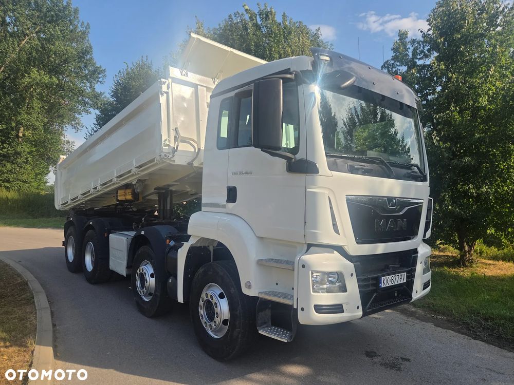 MAN TGS 35.400 8x4 wywrotka bordmatic - 2