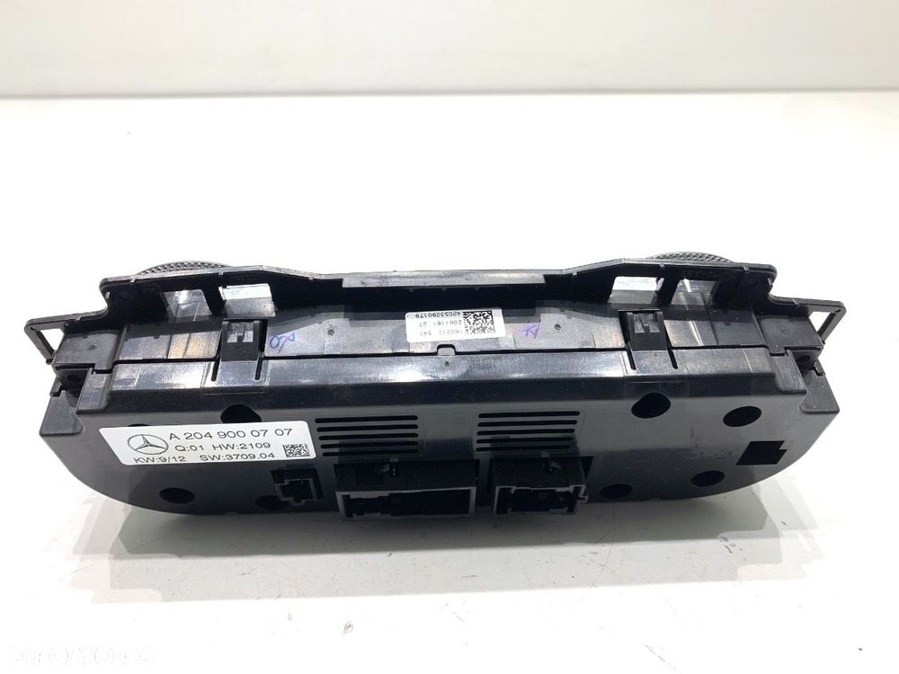 PANEL STEROWANIA NAWIEWU MERCEDES-BENZ KLASA GLK (X204) 2008 - 2015 220 CDI (204.902) 125 kW [170 - 2