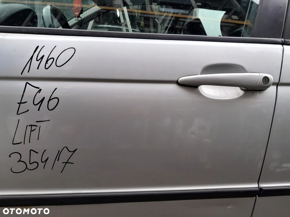 BMW E46 LIFT DRZWI LEWE PRZEDNIE LEWY PRZÓD KOLOR: 354/7 - 4