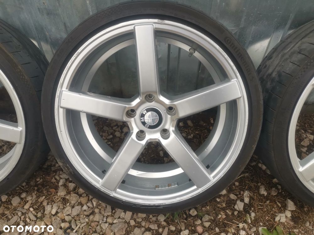 KOŁA FELGI ALUMINIOWE ALUFELGI BMW R19 5X120 BMW E90 E46 F30  ORYGINAŁ VIA 8,5 Jx ET35 OPONY CONTINENTAL SPORTCONTACT 6 2X 225/35 2X 245/30 - 4