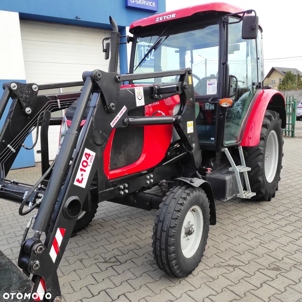 Zetor Proxima 7421 Ładowacz TUR + Łyżka + Krokodyl Krajowy 72 KM - 5