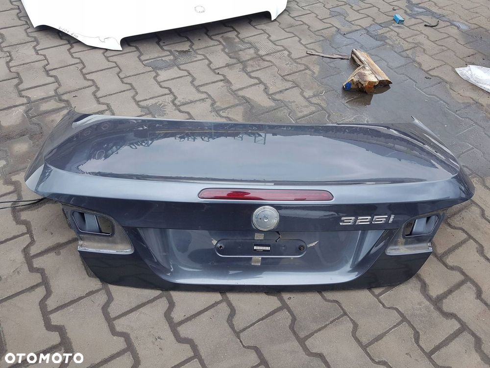 BMW 3 E93 CABRIO 06-09r KLAPA BAGAŻNIKA TYŁ TYLNA A22 SPARKLING GRAPHITE - 1
