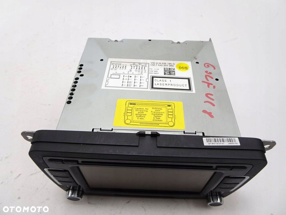 radio cd volkswagen golf vi - 5