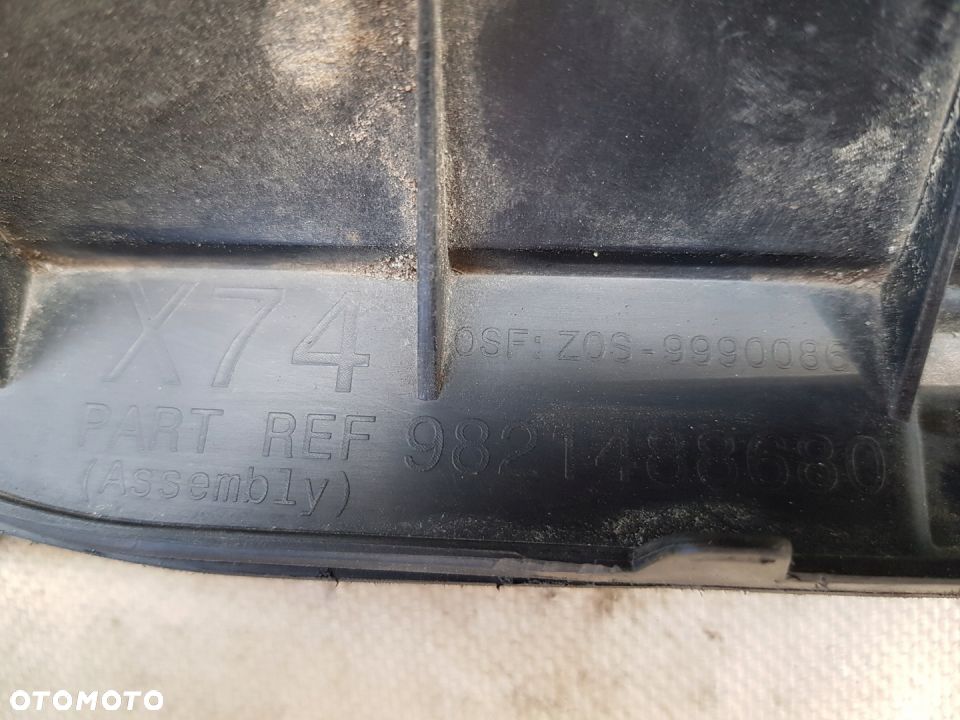 dyfuzor zderzaka tył Citroen DS7 - 9