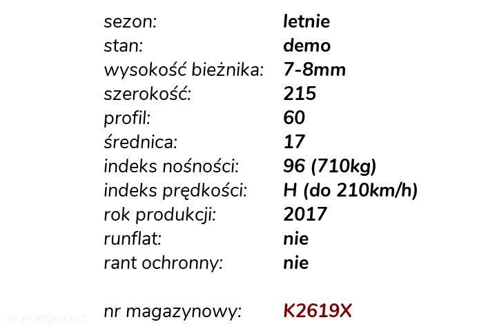 Dunlop Enasave EC300+ 215/60 R17 DEMO Komplet - 10