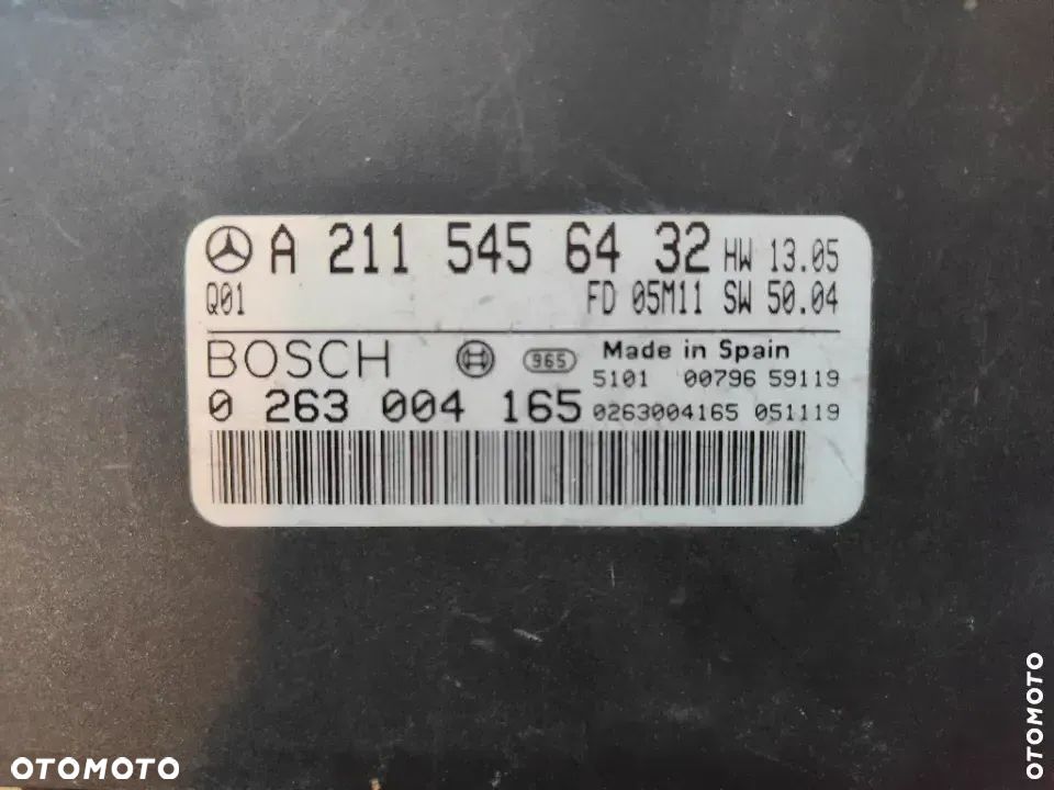 Moduł PDC Mercedes W211 A2115456432 - 3