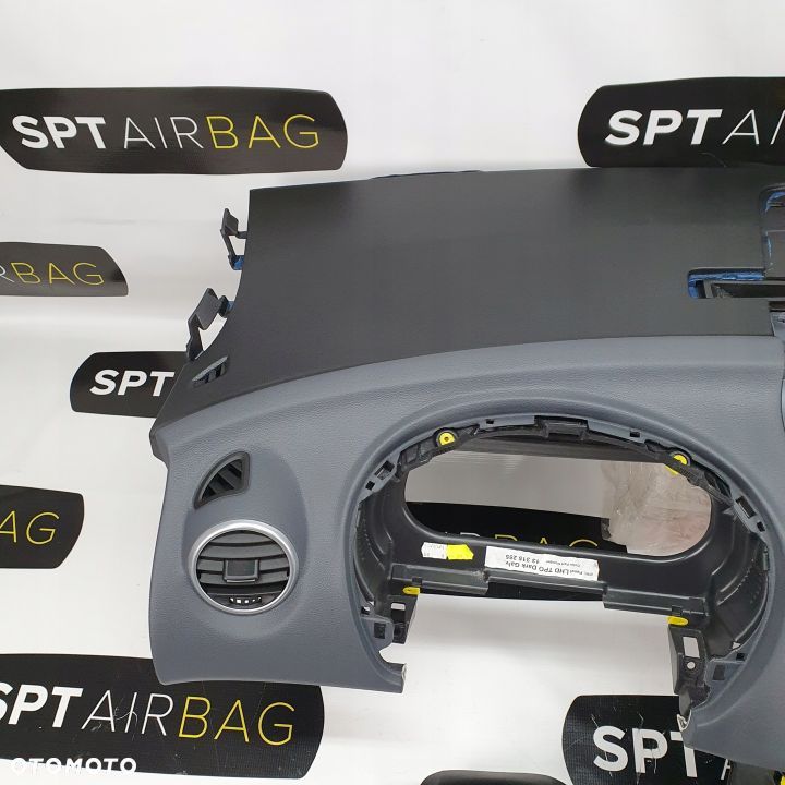 OPEL MERIVA B DESKA ROZDZIELCZA KONSOLA KOKPIT PULPIT PODUSZKI AIRBAG AIR BAG NAPINACZE KIT SET - 2