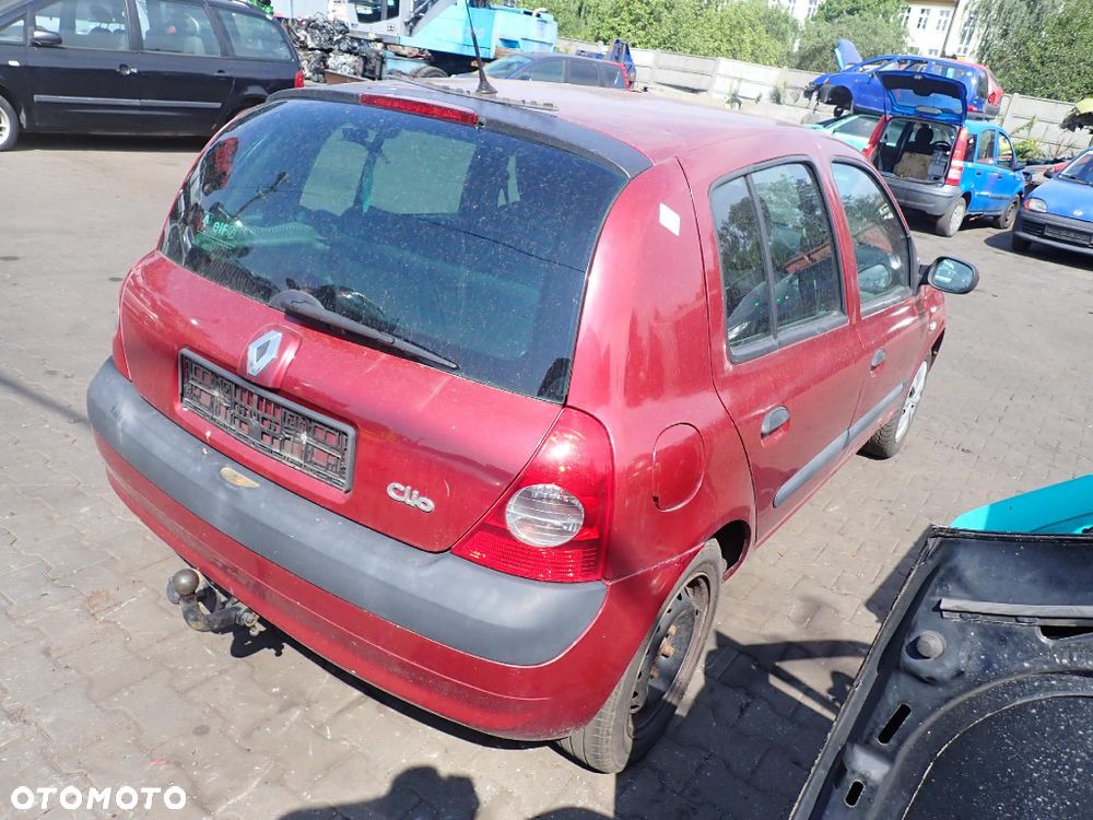 CZEŚCI - Renault Clio II 1,2 74KM D4F712 FILM HB 5D LIFT 5B JB1513 lakier NV713 2003r. INDEX - 10222 - 4