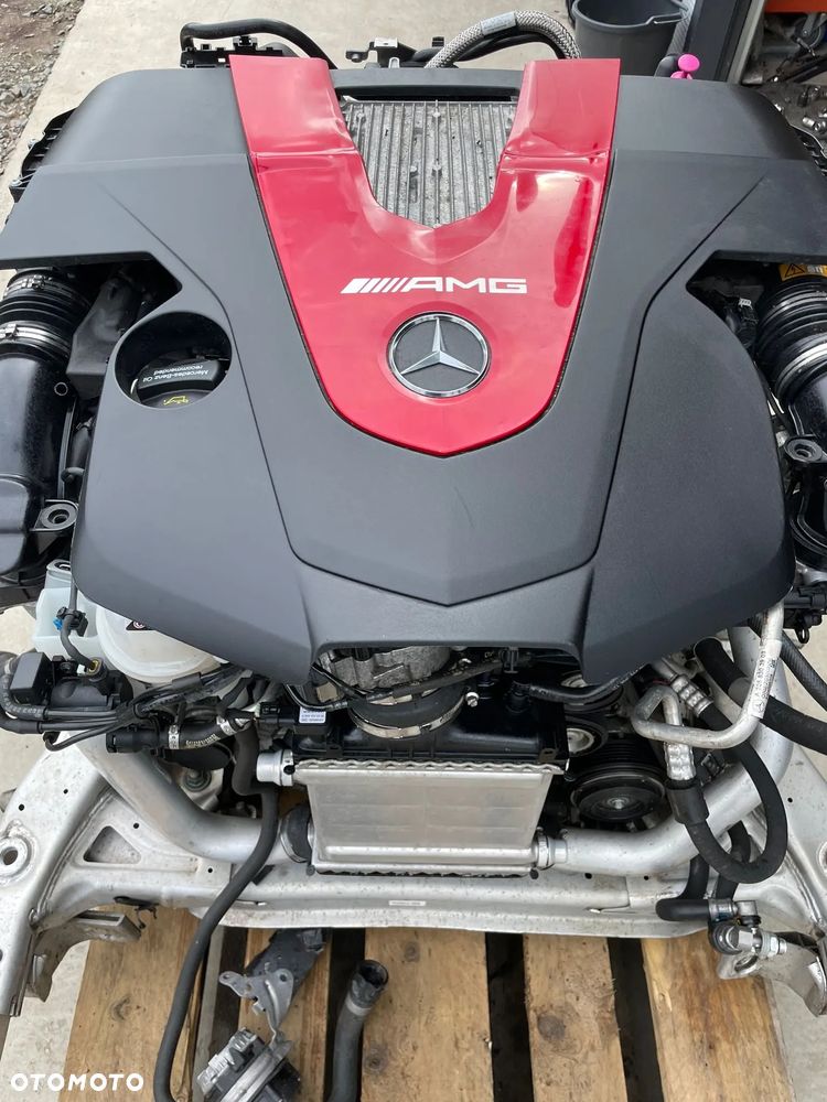 Mercedes AMG 3,0 BITURBO C klasa W205 silnik kompletny  276823 A2760109014 - 1