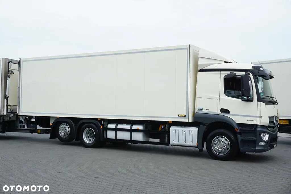 Mercedes-Benz ACTROS / 2540 / ACC / E 6 / ZESTAW PRZEJAZDOWY / CHŁODNIA + WINDA / 38 PALET - 38