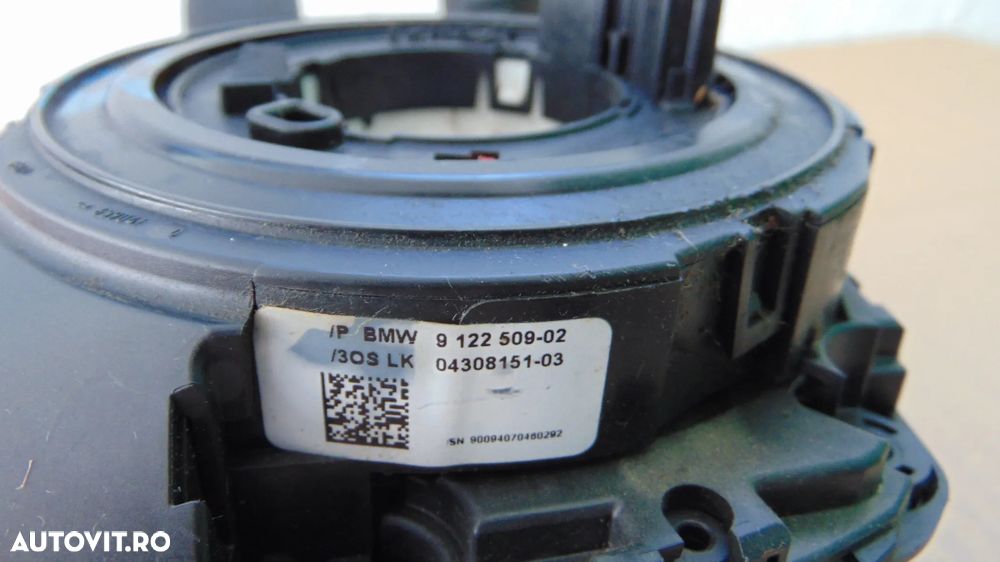 Maneta semnalizare,pilot,stergatoare,banda volan BMW X5 E70 an 2007 cod 912237402 - 7