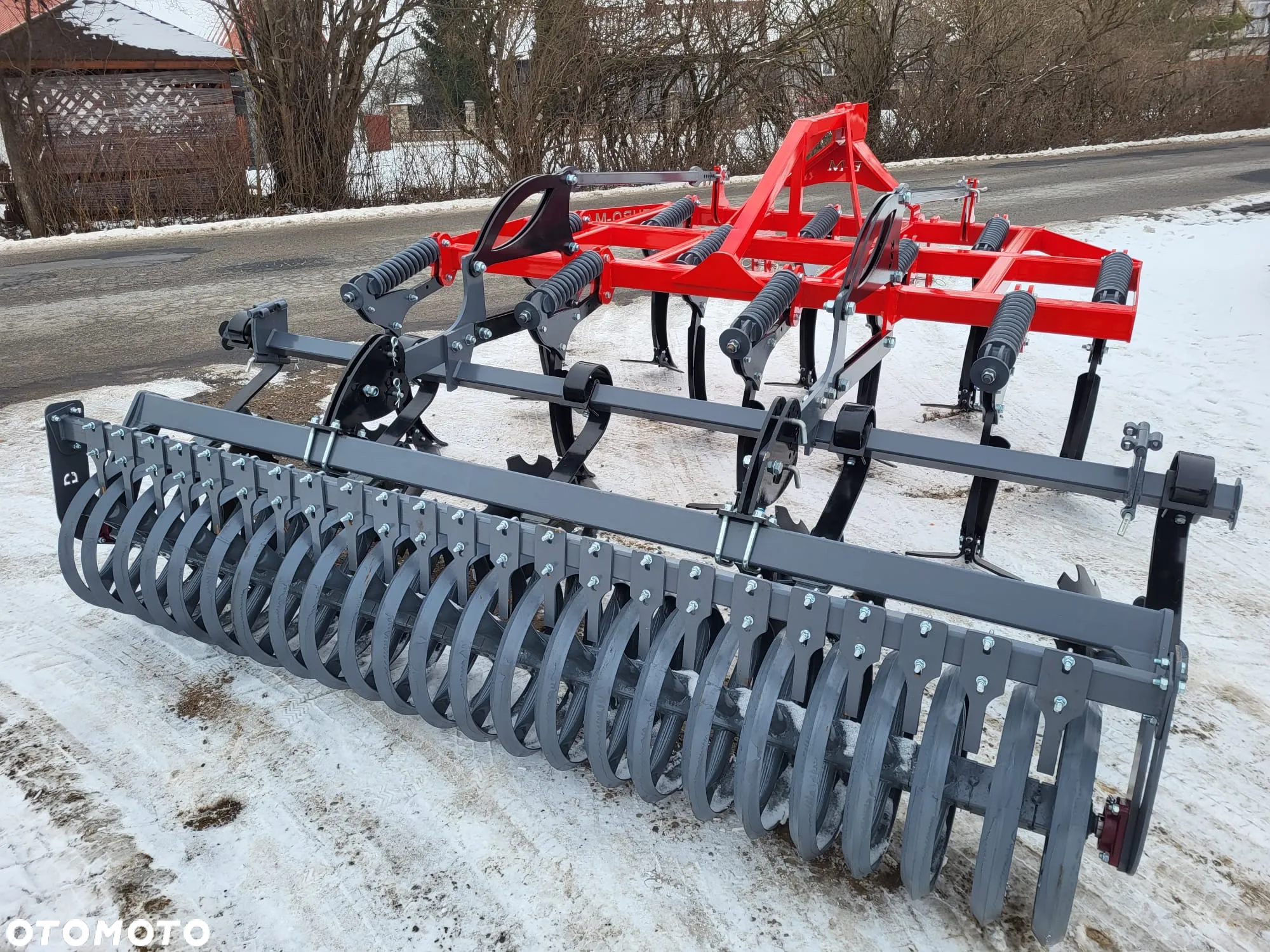 Agregat podorywkowo-orkowy / BEZORKOWIEC 2,4m / 3m / 4m / 5m / 6m zabezpieczenie sprężynowe NON STOP + transport - 12