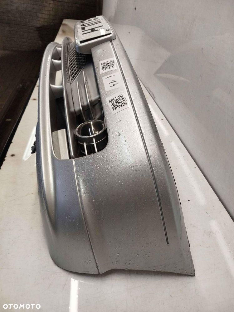 + ZDERZAK PRZÓD PRZEDNI BMW E46 SERIA 3 COUPE CABRIO TITANSILBER SREBRNY HALOGENY - 2