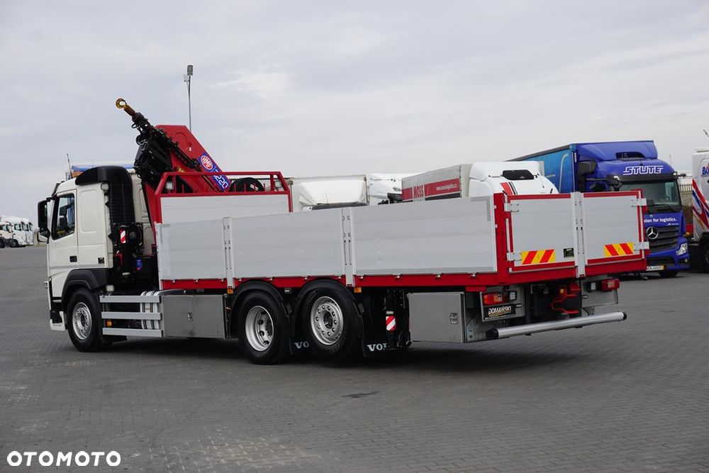 Volvo FM / 500 / 6 X 2 / SKRZYNIOWY + HDS / HMF 3220 K7 / WYS. 18,9 M / OŚ SKRĘTNA - 8