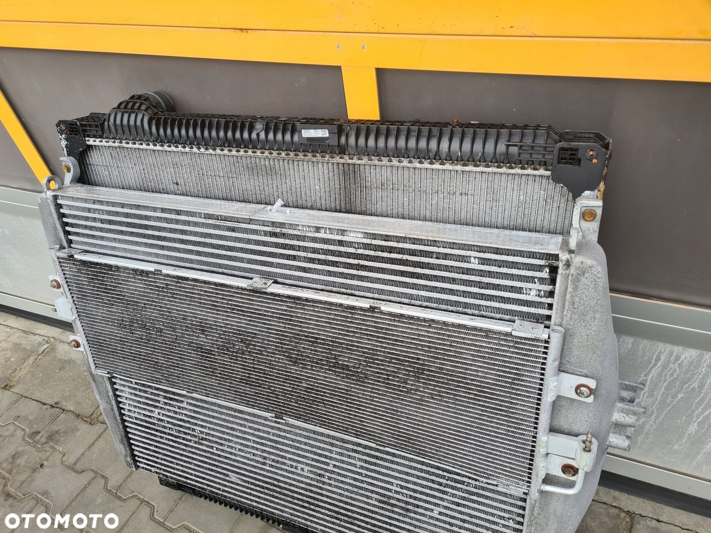 KOMPLET CHŁODNIC CHŁODNICA WODY INTERCOOLER KLIMA FORD F-MAX 500 TRUCKS - 9